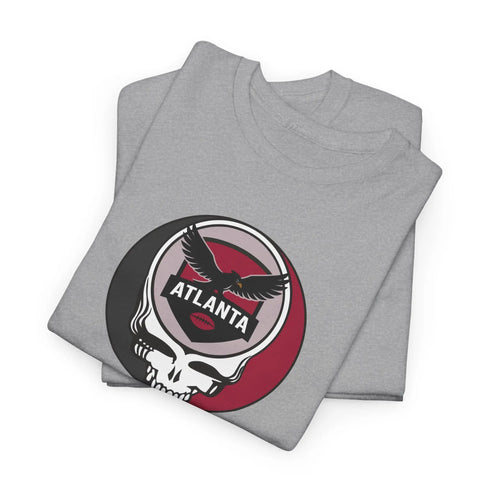 Grateful Dead - Atlanta Falcons Stealie Grateful Dead Steal Your Face T-Shirt - NFL - StealieShop